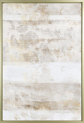 Earthy Impressions | Framed Canvas Wall Art | Prestige Gold Frame