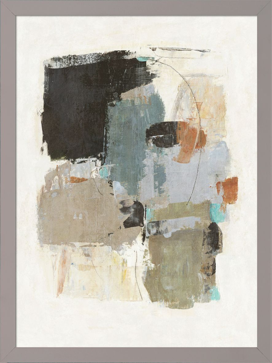 Estrella I | Neutral Framed Print | Premium Beige Italian Frame