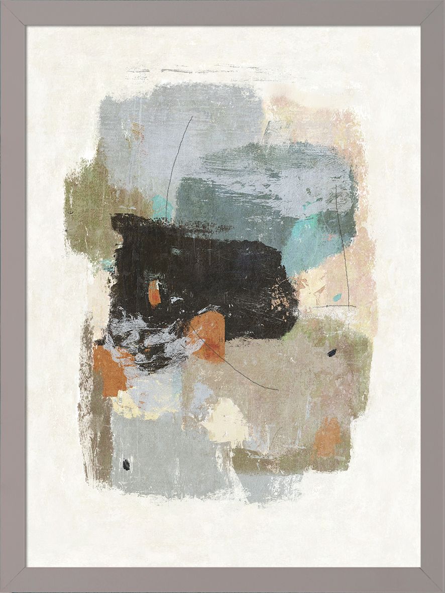 Estrella II | Neutral Framed Print | Premium Beige Italian Frame