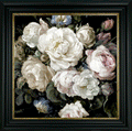 Glorious Bouquet II – Vintage Floral Framed Art by Angela McQueen