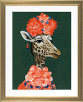 Miami Living I – Framed Animal Portrait Print by Yvette St Amant