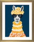 Miami Living II – Framed Animal Portrait Print by Yvette St Amant