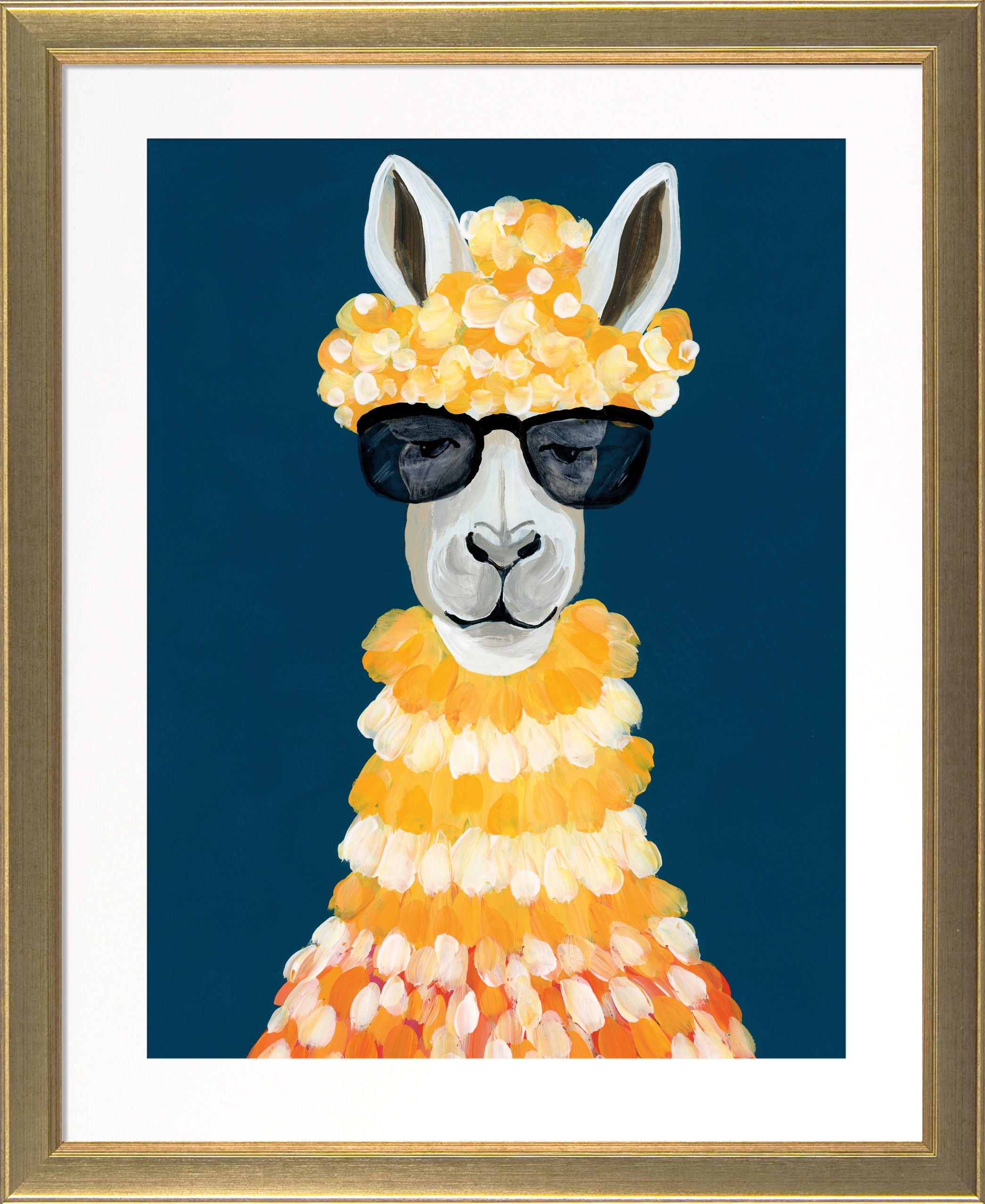 Miami Living II – Framed Animal Portrait Print by Yvette St Amant