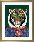 Miami Living III – Framed Animal Portrait Print by Yvette St Amant