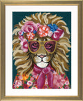 Miami Living IV – Framed Animal Portrait Print by Yvette St Amant