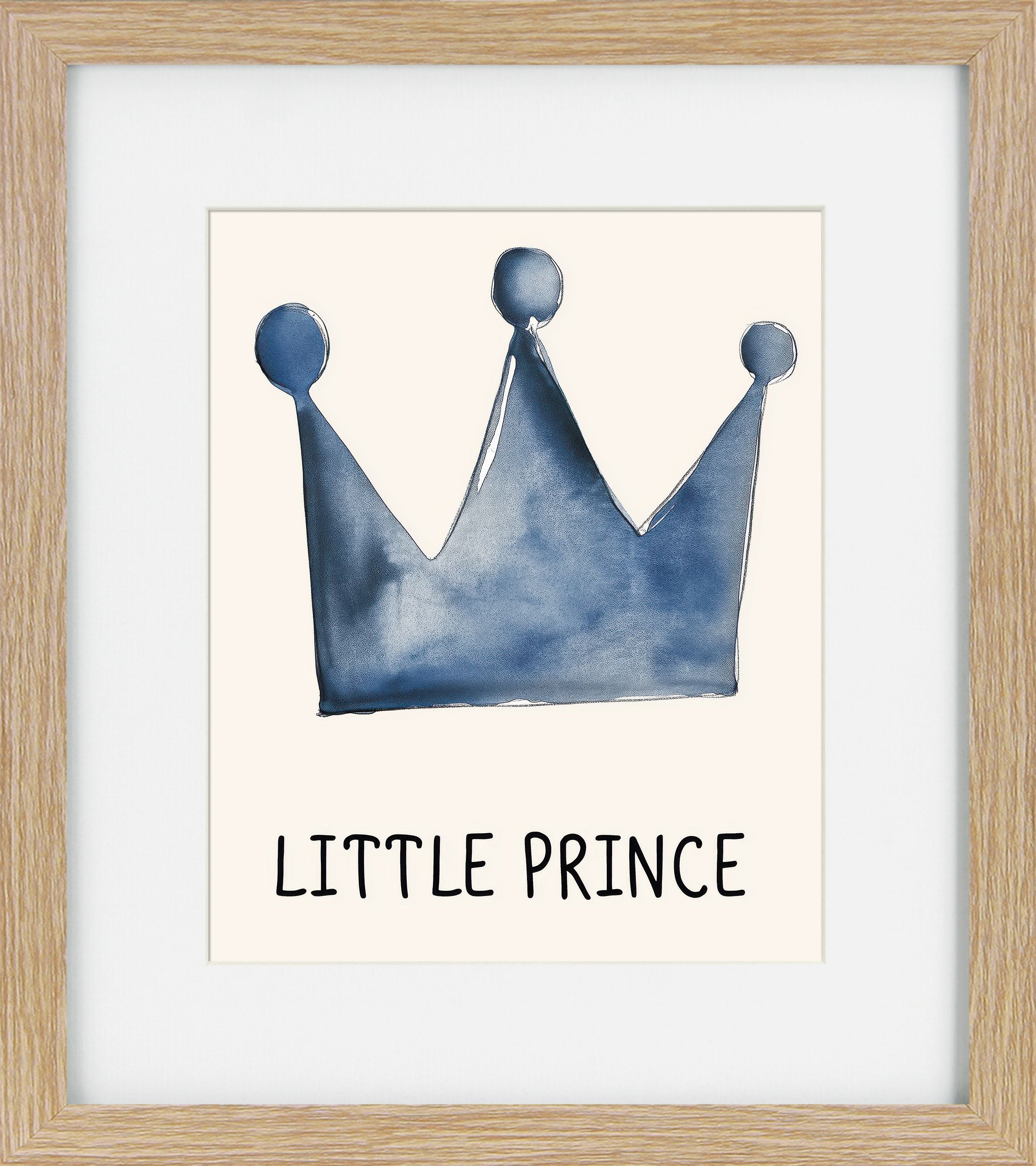 Little Wonders I – Children's Framed Print | Brown Frame