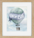 Little Wonders IV – Children's Framed Print | Brown Frame