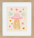 Little Wonders VII – Children's Framed Print | Brown Frame