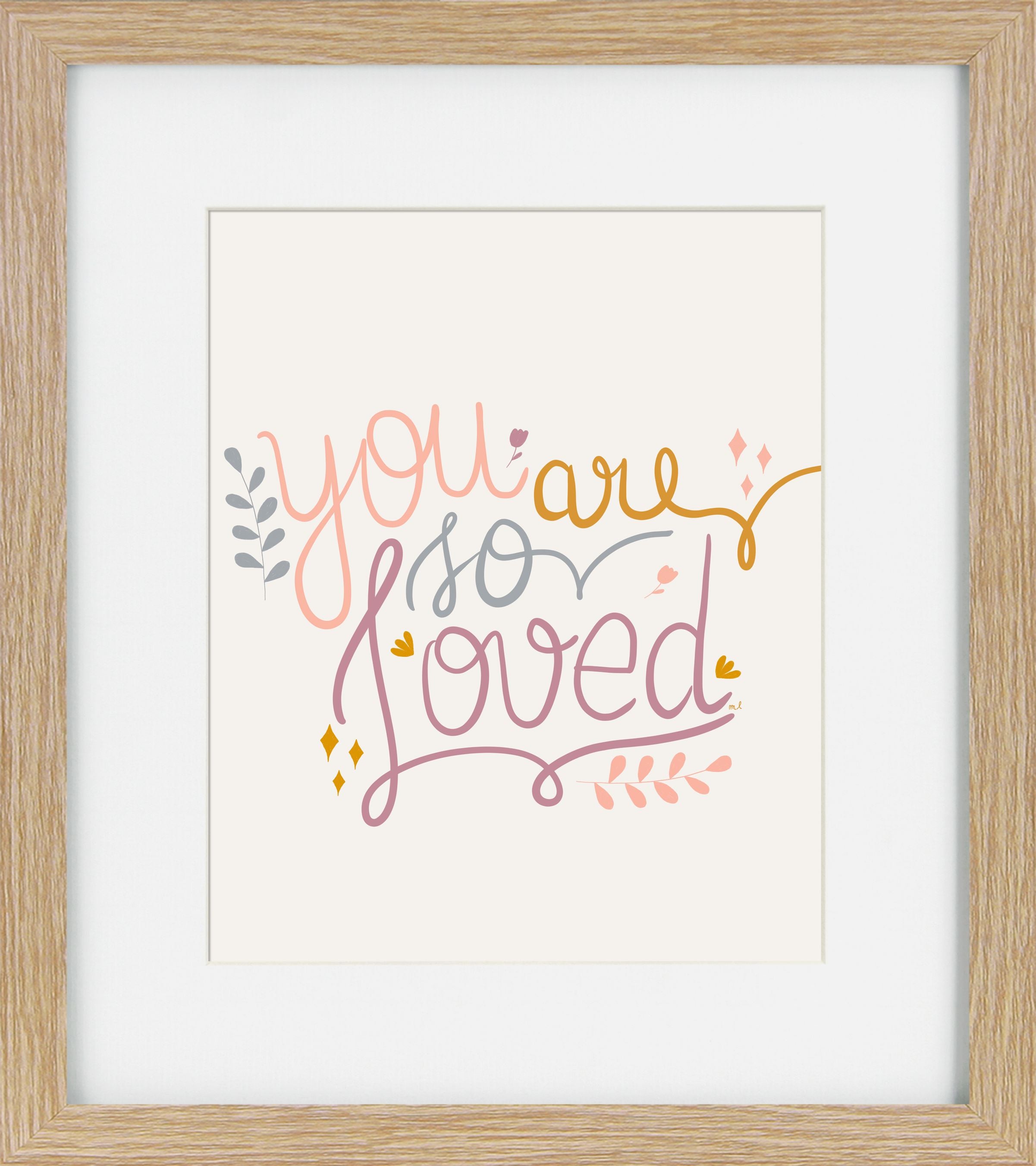 Little Wonders XIII – Children's Framed Print | Brown Frame