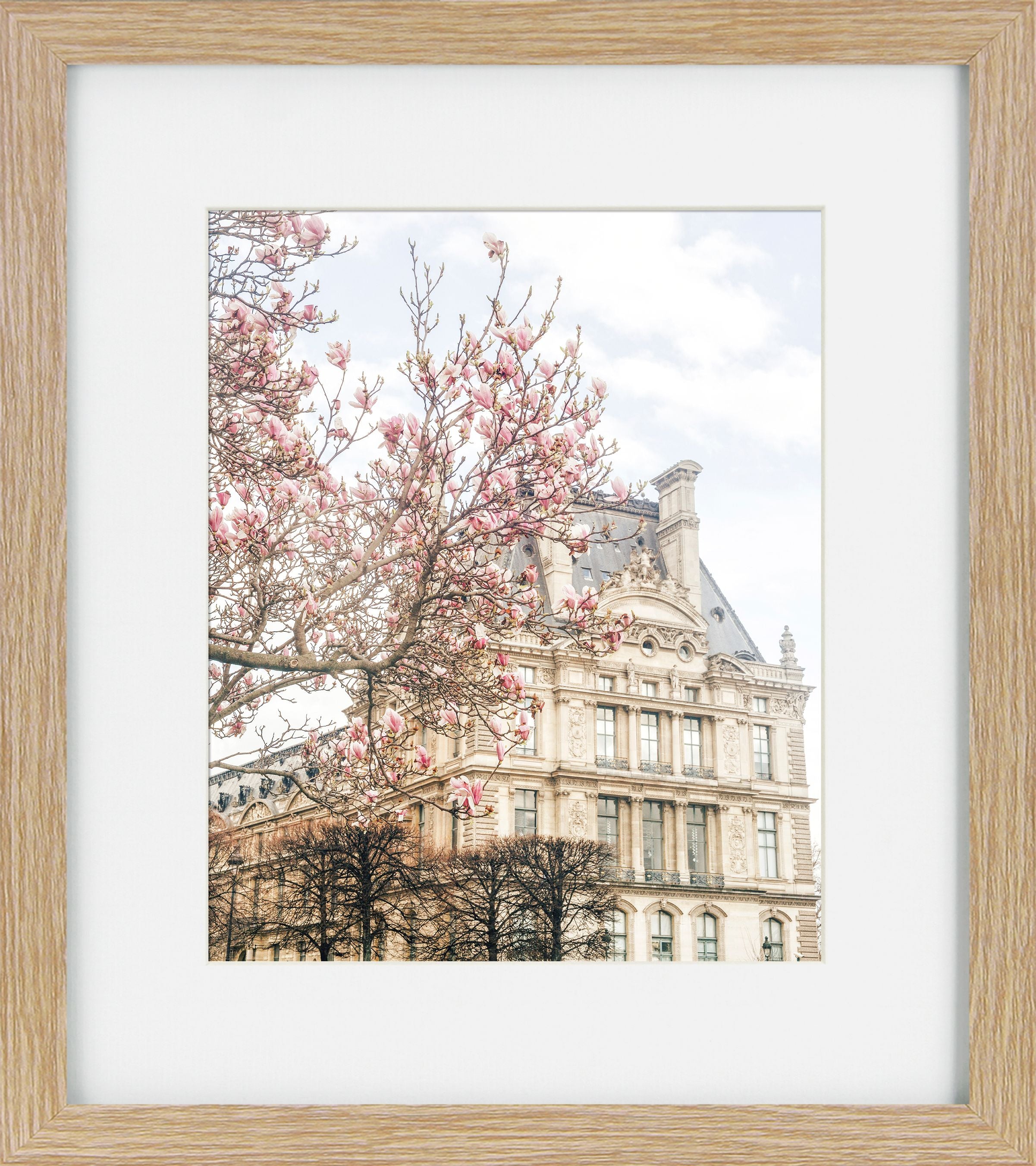 Romantic Paris II – Framed Print | Brown Frame