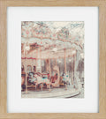Romantic Paris IV – Framed Print | Brown Frame