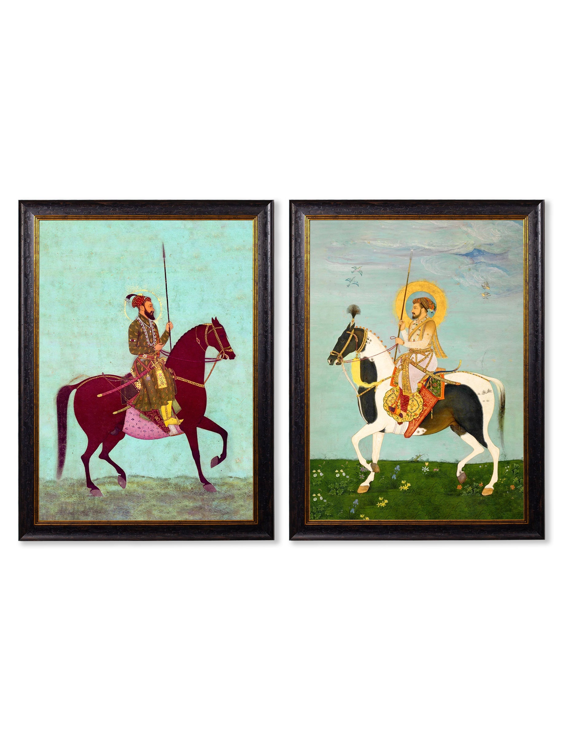 Mughals Horsemen - Oxford Frame