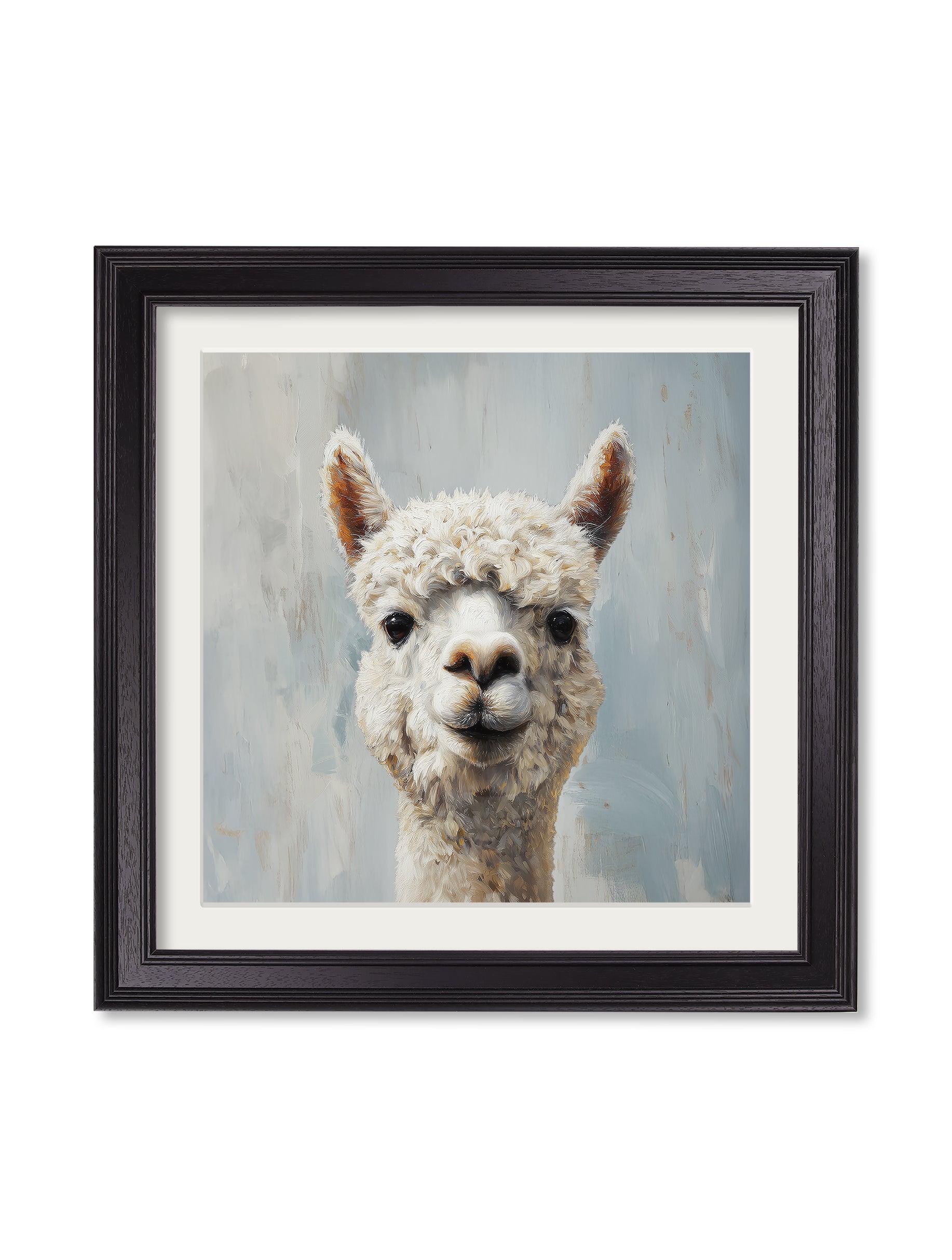The Goofy Alpaca - Black Hurstwood Square Frame