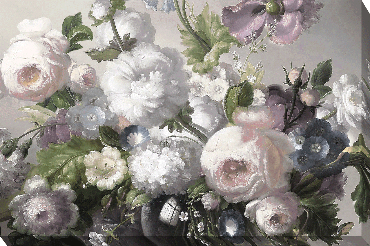Majestic – Floral Canvas Wall Art by Angela McQueen