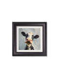 The Curious Cow - Black Hurstwood Square Frame
