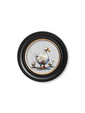 Family of Ducks Cosy Sketch - Oxford Round Frame