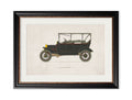 1915 Ford Model T Vintage Car Print | York Slim Framed Wall Art