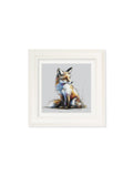 Little Fox Cosy Sketch - Cream Hurstwood Square Frame