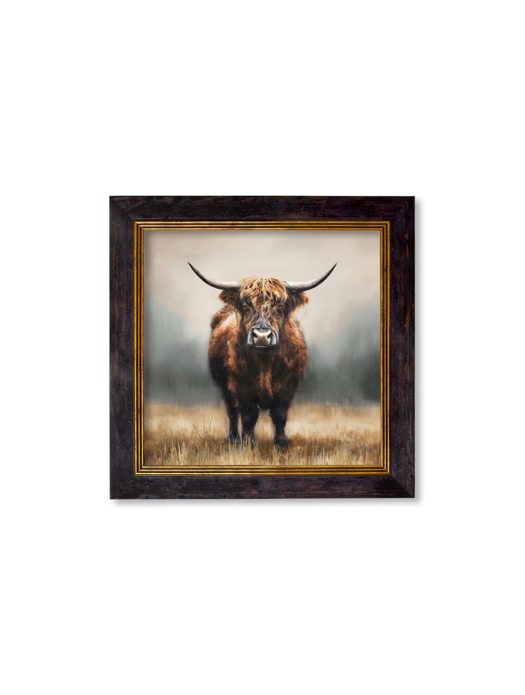 Highland Cow - Oxford Square Frame