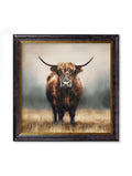 Highland Cow - Oxford Square Frame