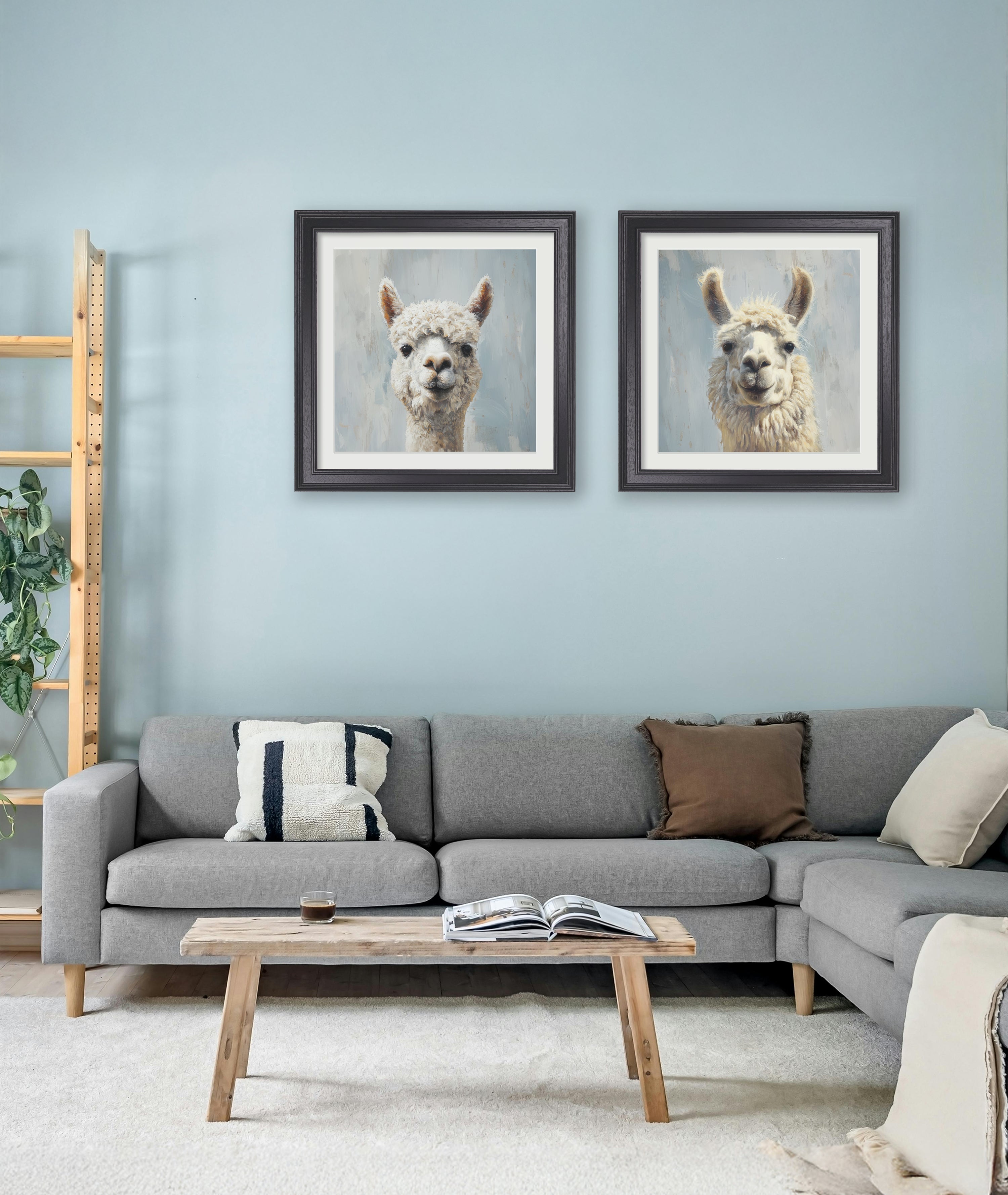 The Goofy Llama - Black Hurstwood Square Frame