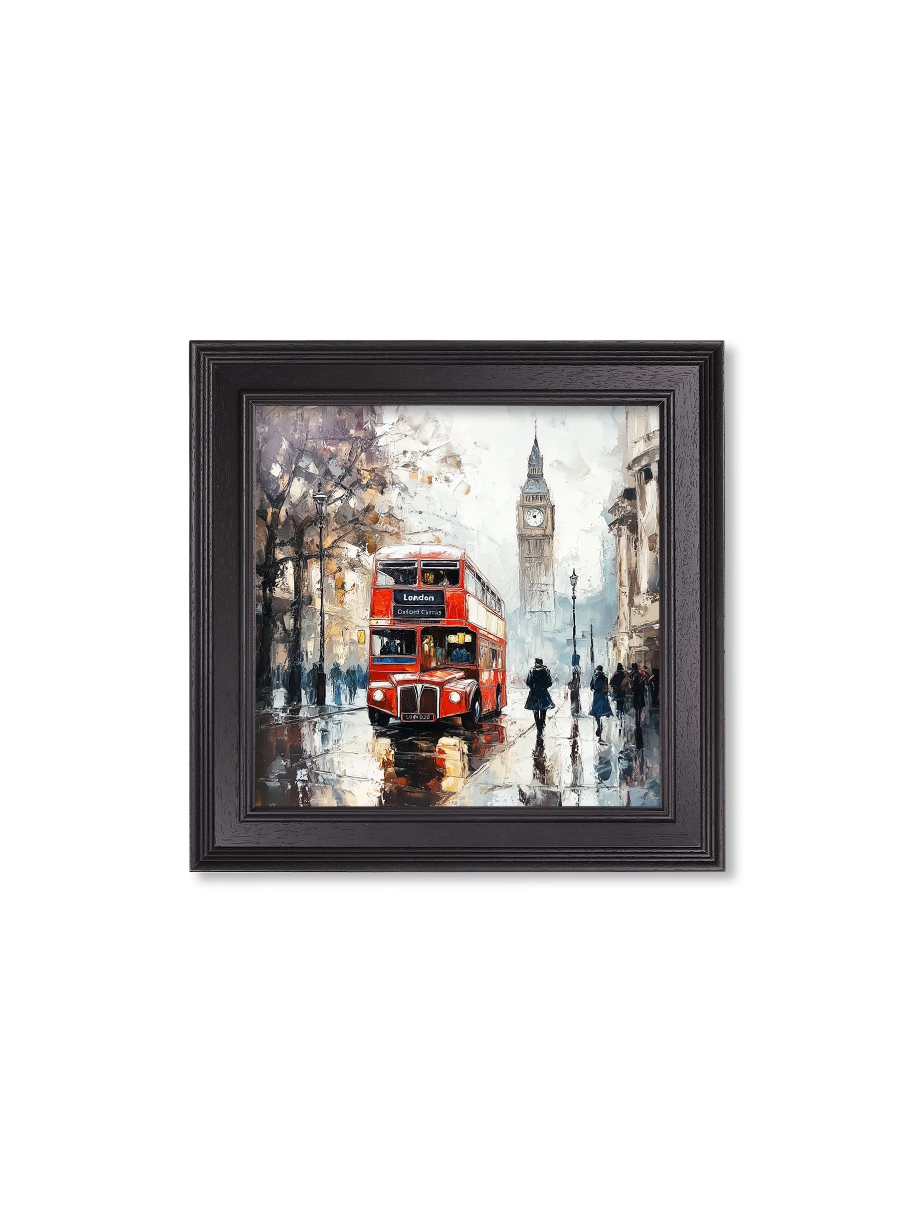London Bus - Black Hurstwood Square Frame