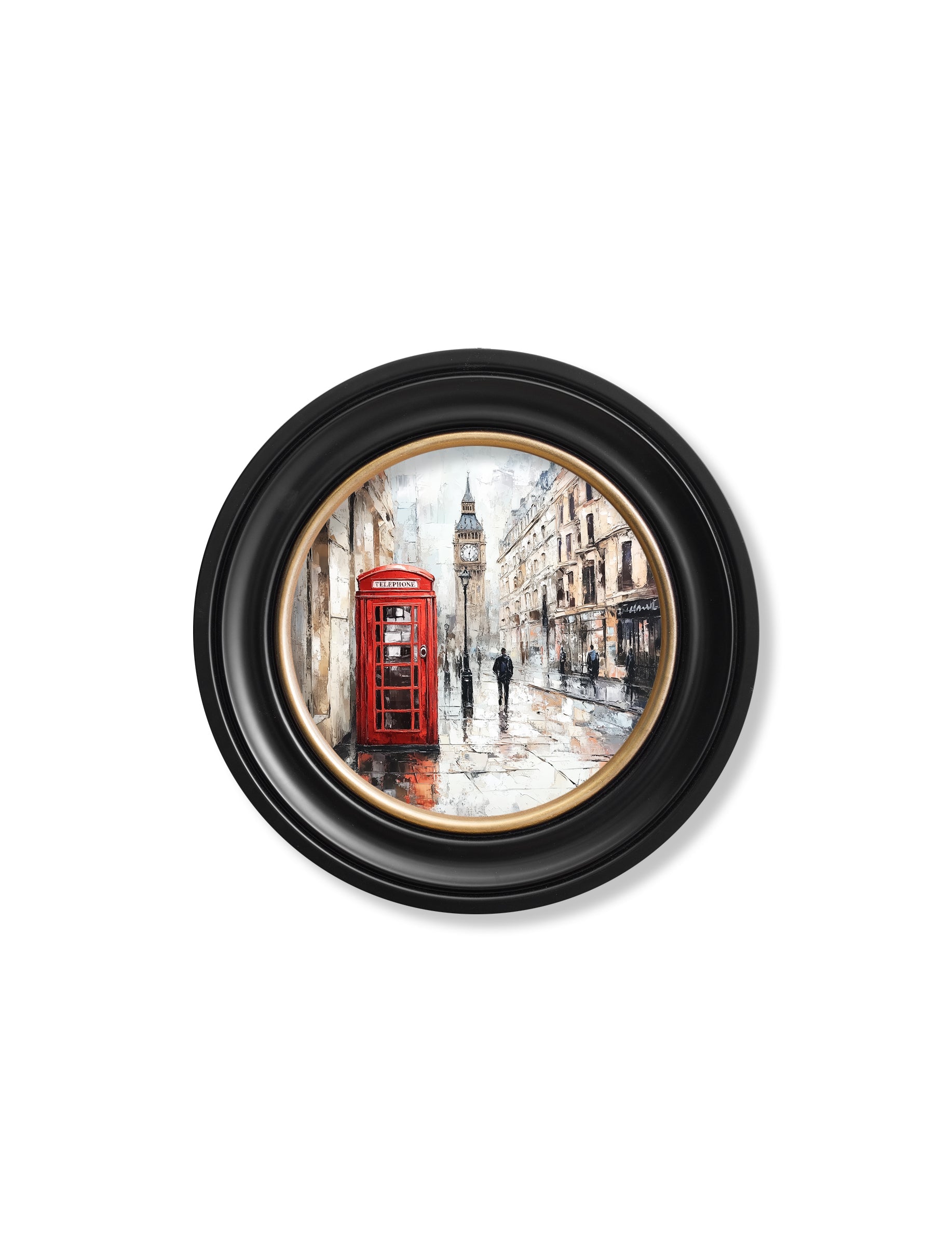 London Telephone Box - Oxford Round Frame