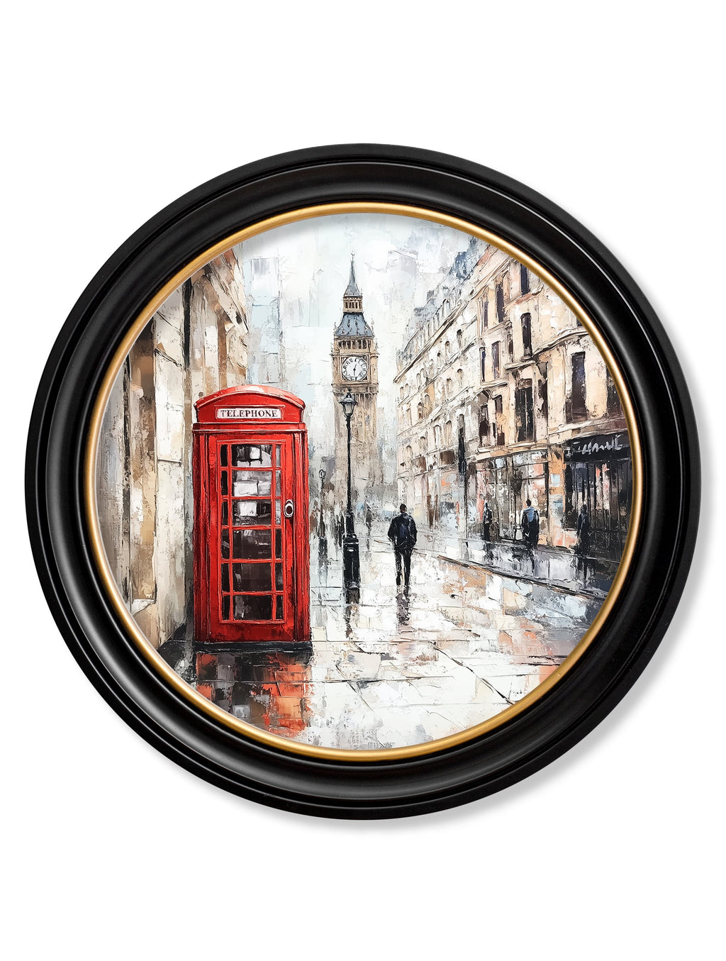 London Telephone Box - Oxford Round Frame