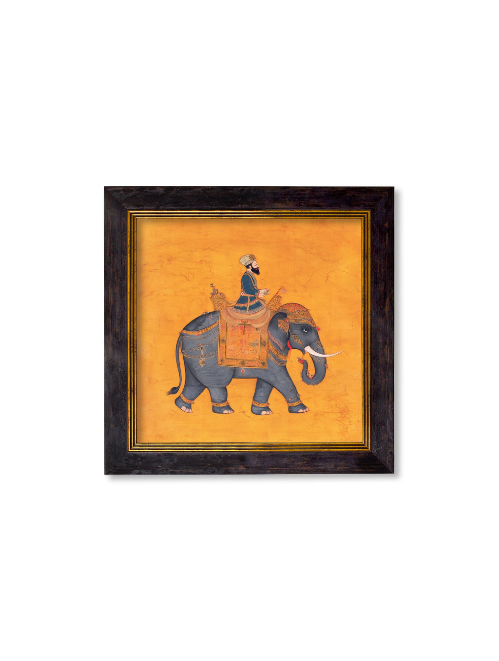 Royal Saffron Mughals - Oxford Square Frame