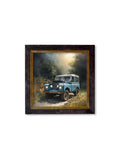 Country Track Defender Blue - Oxford Square Frame