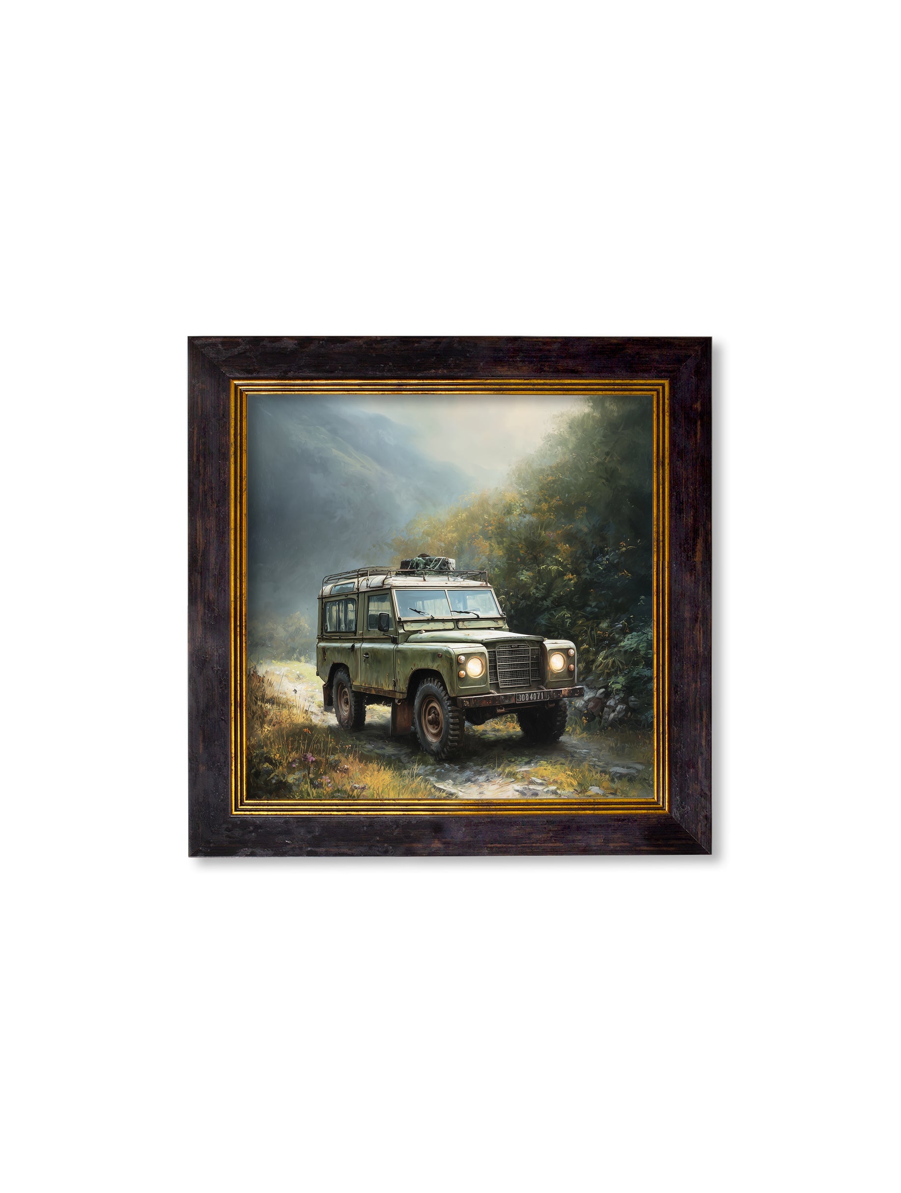 Country Track Defender Green - Oxford Square Frame