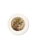Mediterranean Orange Tree - Oxford Strong White Round Frame