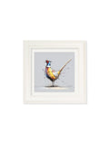 Plump Pheasant Cosy Sketch - Cream Hurstwood Square Frame