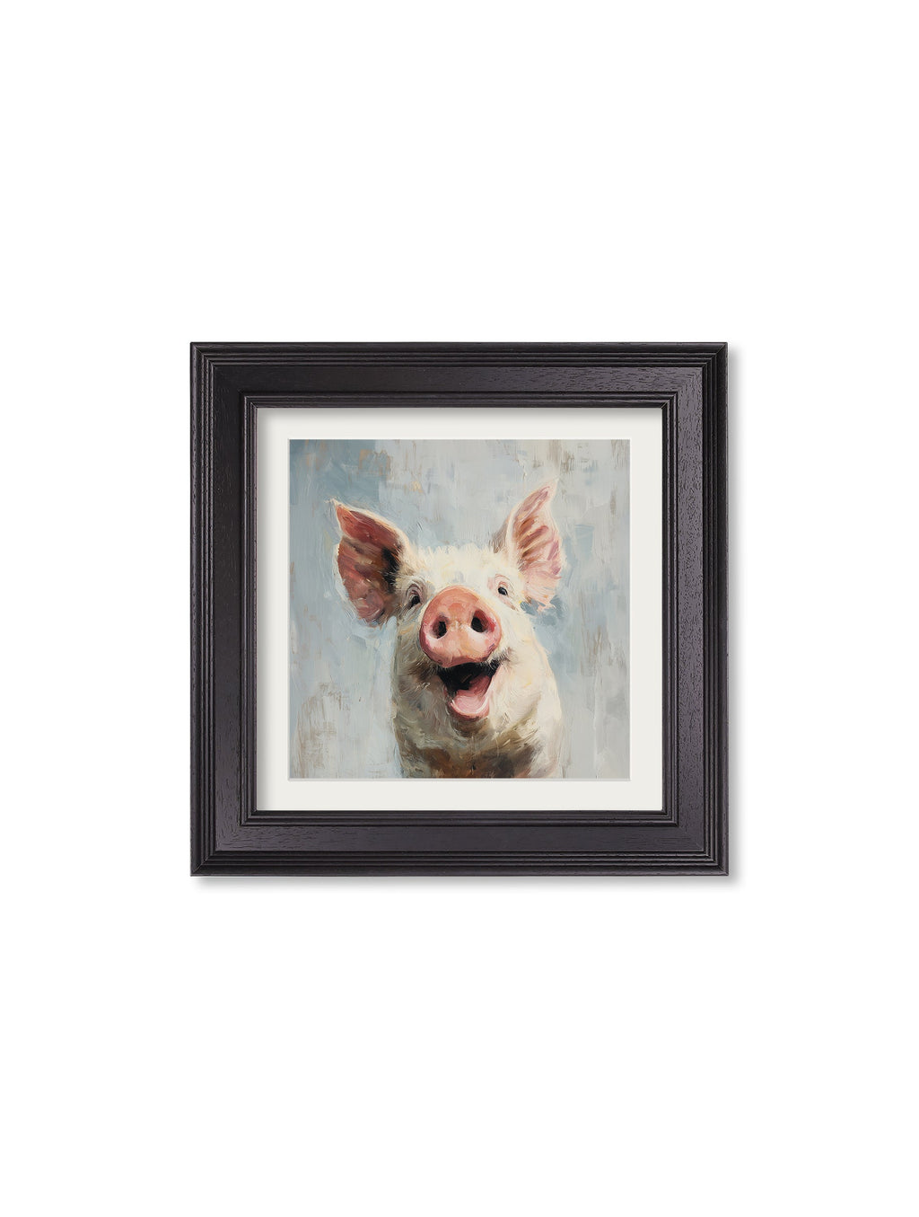 The Giggly Pig - Black Hurstwood Square Frame