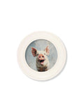 The Giggly Pig - Oxford Strong White Round Frame