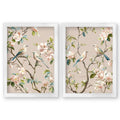 Blossom Songbirds - White Hurstwood Frame