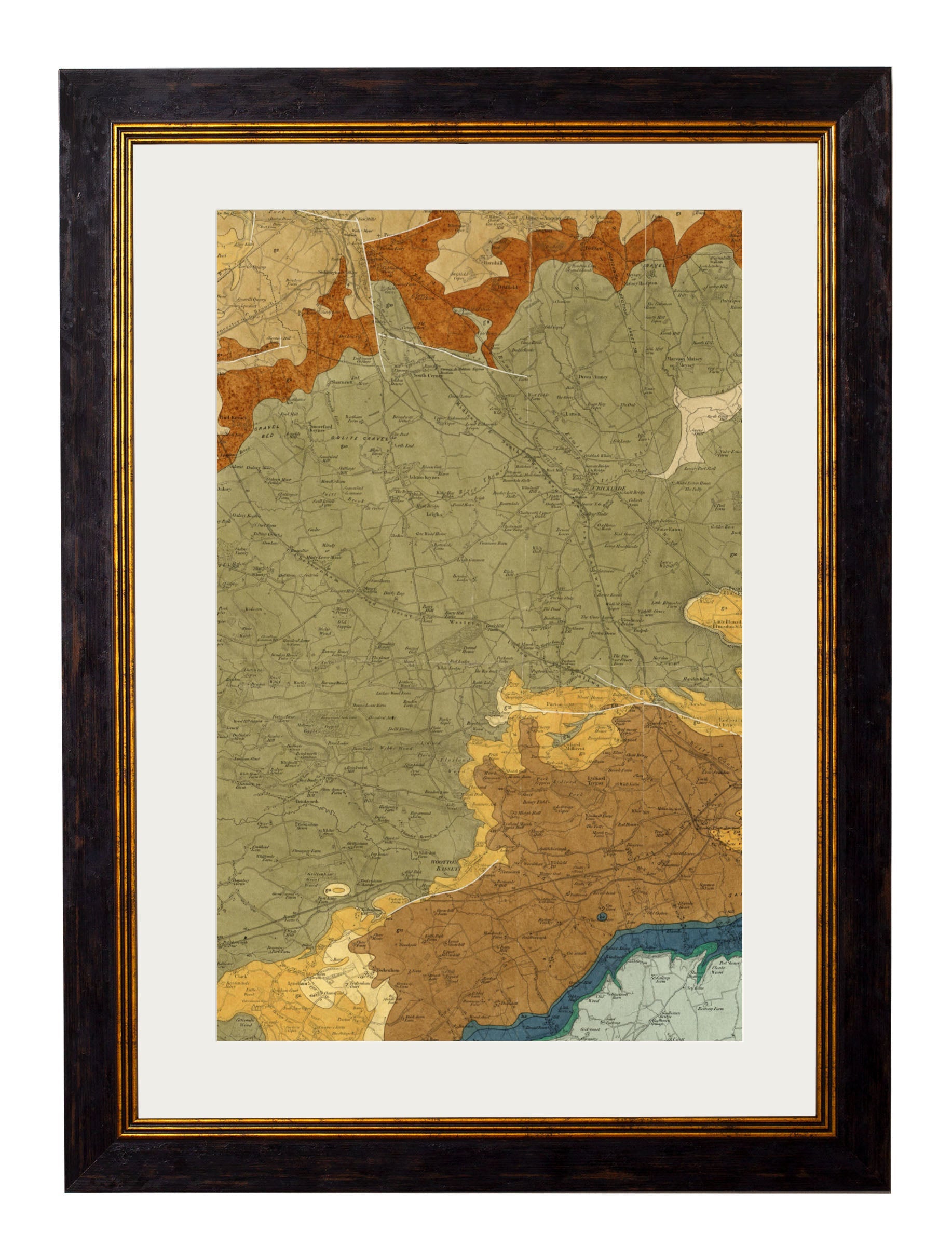 C.1850 British Geology Maps